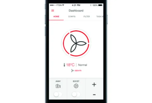 Zehnder wentylacja aplikacja