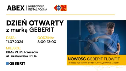 Dzień otwarty - auto wystawowe GEBERIT