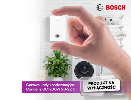 Gazowy kocioł BOSCH