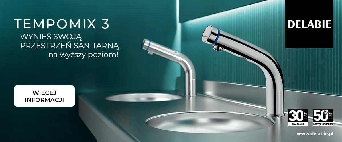 Delabie TEMPOMIX Technika sanitarna BIMs PLUS