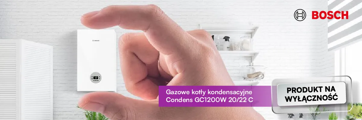 Kocioł dwufunkcyjny BOSCH GC1200